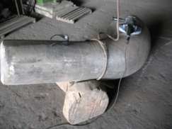 Elbow hot mandrel by casting