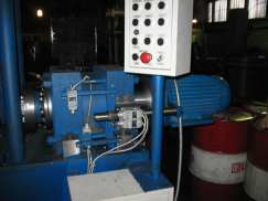 Control panel of tees beveling machine