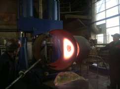 Process of tees extrusions of pipe