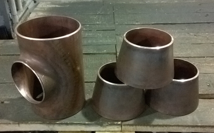 Copper tees and reducers