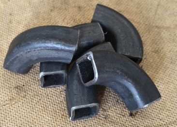 Отвод 90 градусов для профильной трубы квадратного сечения